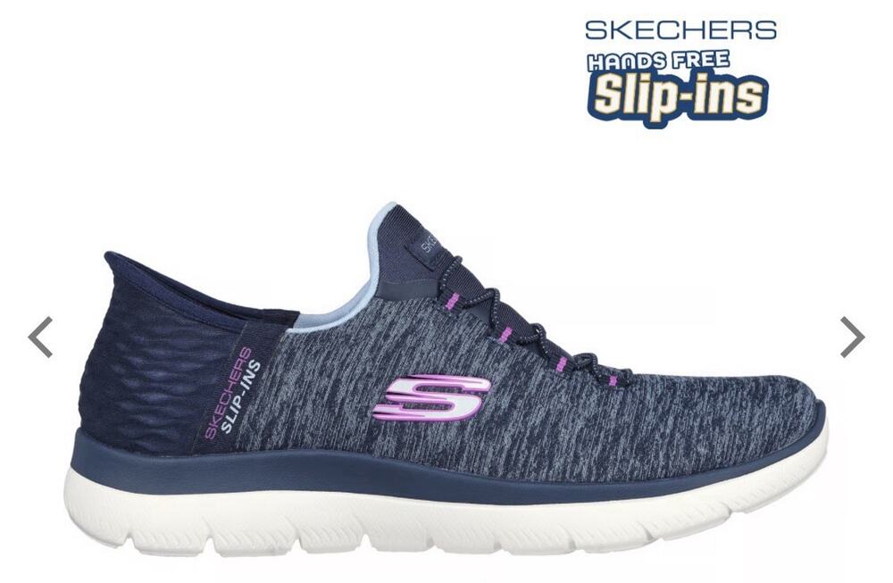 Skechers Slip-Ins: Summits – Dazzling Haze sneakers in women's size 9.5.